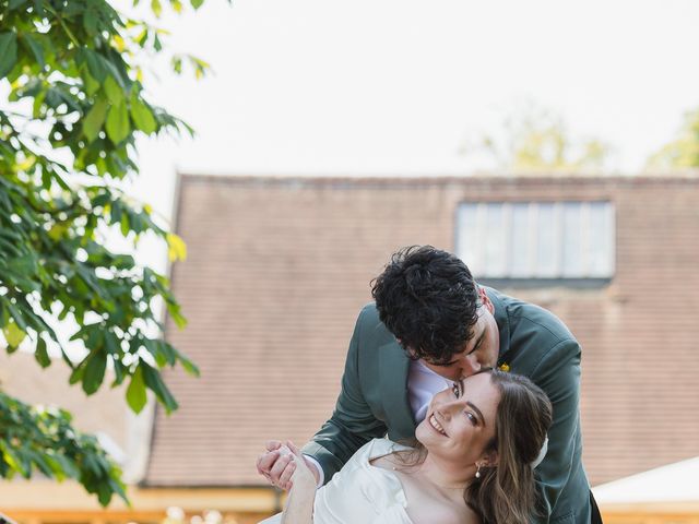 Oli and Holly's Wedding in Staploe, Cambridgeshire 37