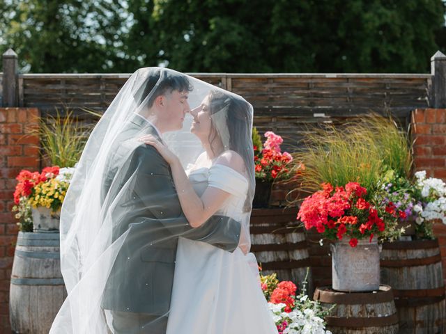 Oli and Holly's Wedding in Staploe, Cambridgeshire 41