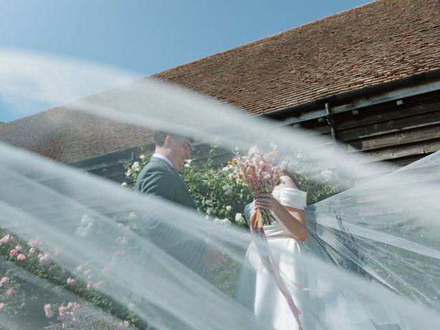 Oli and Holly's Wedding in Staploe, Cambridgeshire 47