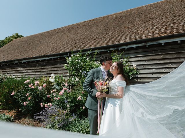 Oli and Holly's Wedding in Staploe, Cambridgeshire 48