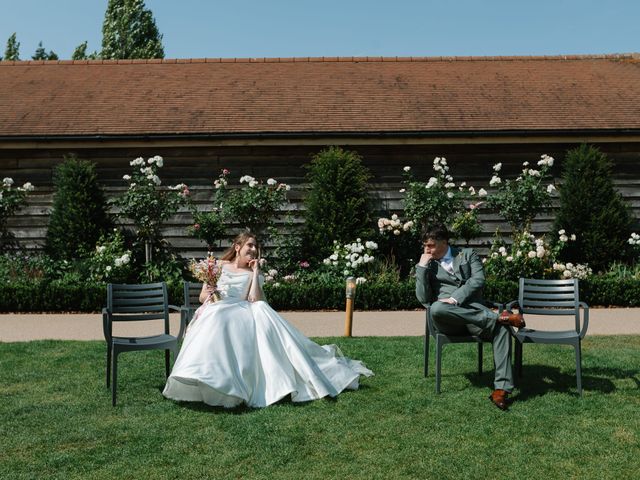 Oli and Holly's Wedding in Staploe, Cambridgeshire 49