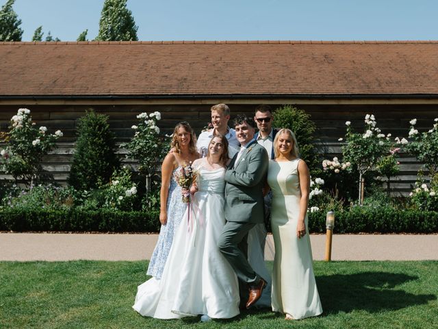Oli and Holly's Wedding in Staploe, Cambridgeshire 50