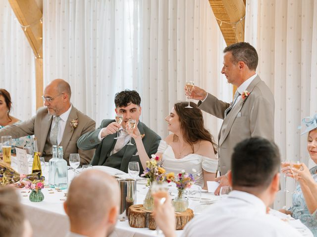 Oli and Holly's Wedding in Staploe, Cambridgeshire 54