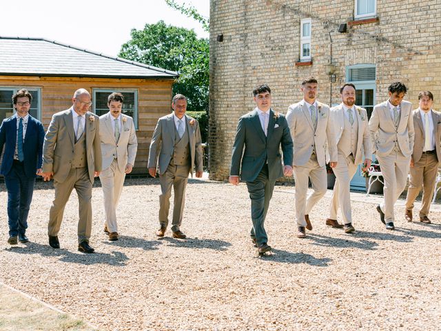 Oli and Holly's Wedding in Staploe, Cambridgeshire 74