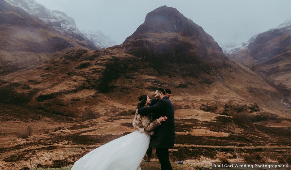 Laura and Angel's Wedding in Glencoe, Argyll