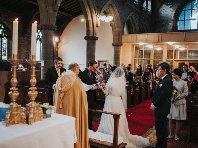 Nicholas and Pensee&apos;s Wedding in Cheadle, Staffordshire 24