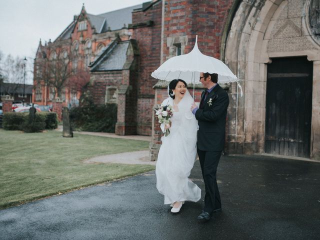 Nicholas and Pensee&apos;s Wedding in Cheadle, Staffordshire 28