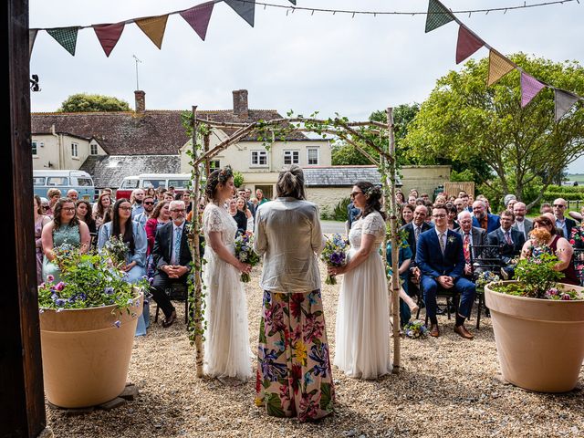 Ellen and Rebecca&apos;s Wedding in Sherborne, Dorset 203