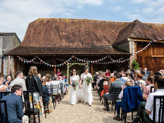 Ellen and Rebecca&apos;s Wedding in Sherborne, Dorset 241