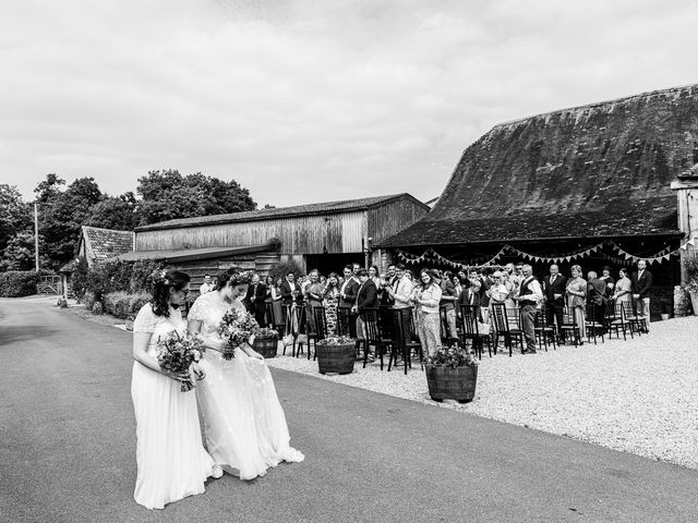 Ellen and Rebecca&apos;s Wedding in Sherborne, Dorset 243