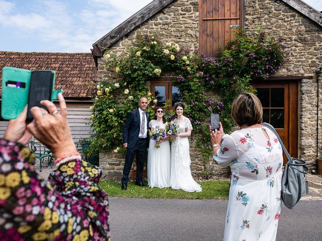 Ellen and Rebecca&apos;s Wedding in Sherborne, Dorset 264