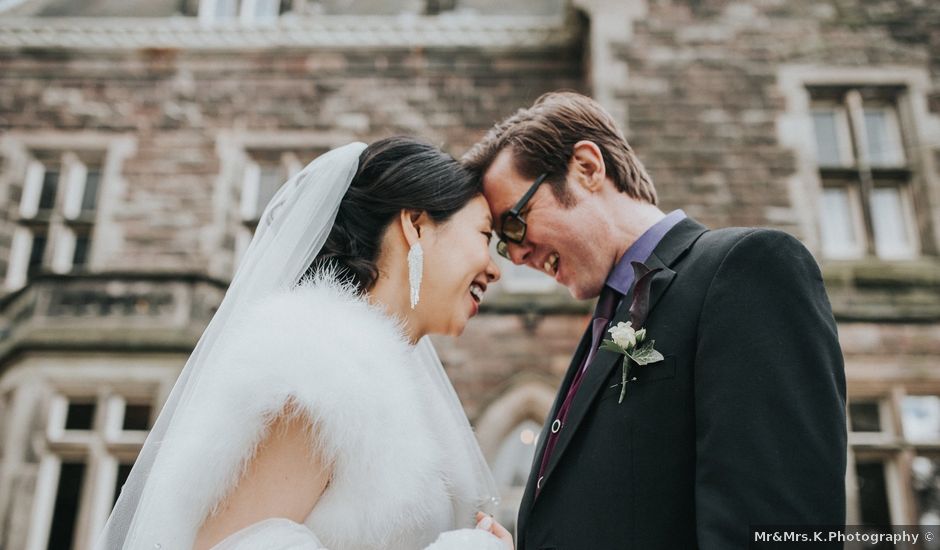 Nicholas and Pensee's Wedding in Cheadle, Staffordshire