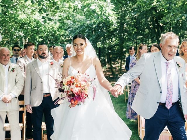 George  and Naomi&apos;s Wedding in Llanidloes, Powys 4