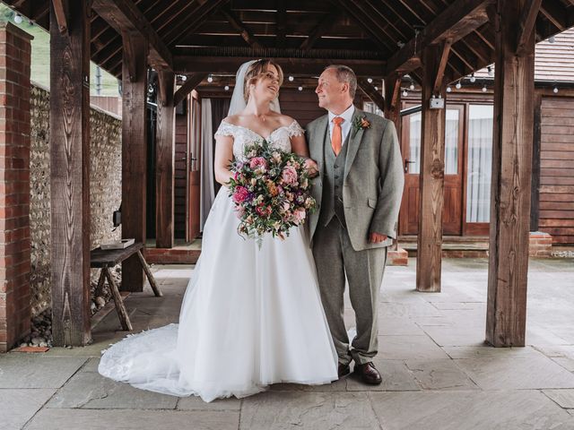 Benny and Emily&apos;s Wedding in Patching, West Sussex 171