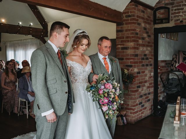 Benny and Emily&apos;s Wedding in Patching, West Sussex 199