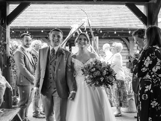 Benny and Emily&apos;s Wedding in Patching, West Sussex 286