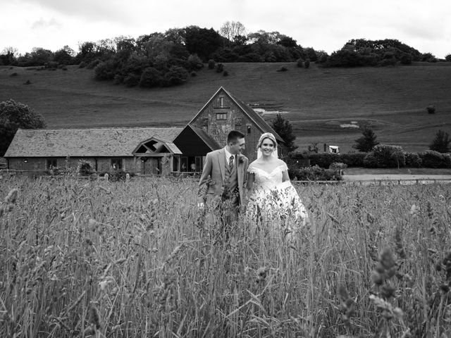 Benny and Emily&apos;s Wedding in Patching, West Sussex 322