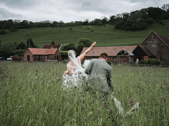 Benny and Emily&apos;s Wedding in Patching, West Sussex 326