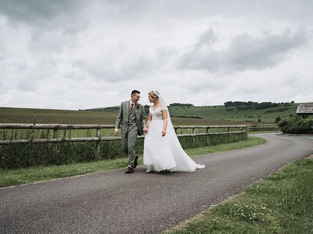 Benny and Emily&apos;s Wedding in Patching, West Sussex 328