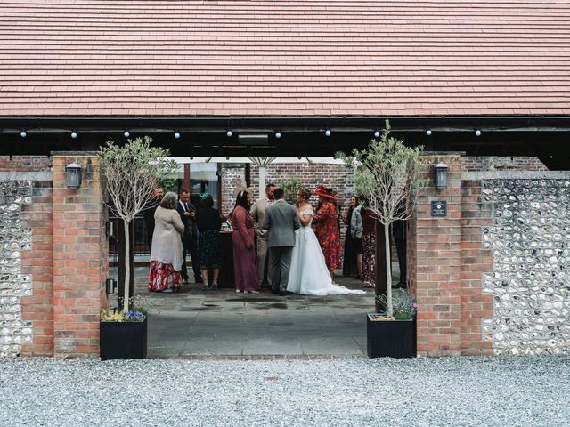 Benny and Emily&apos;s Wedding in Patching, West Sussex 501