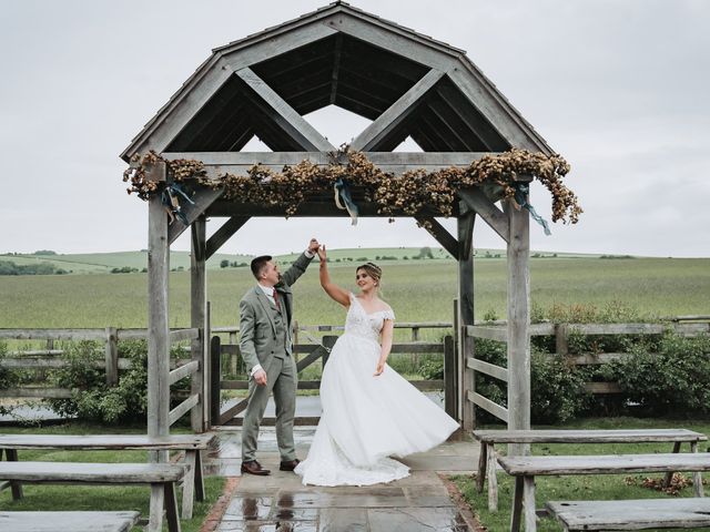 Benny and Emily&apos;s Wedding in Patching, West Sussex 580