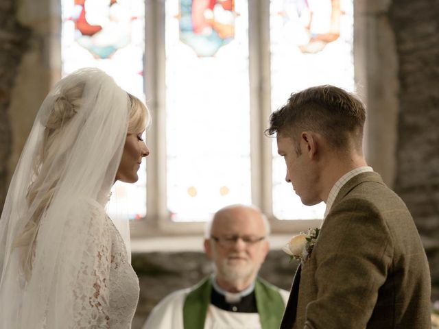 Mikki and James's Wedding in Fowey, Cornwall 30