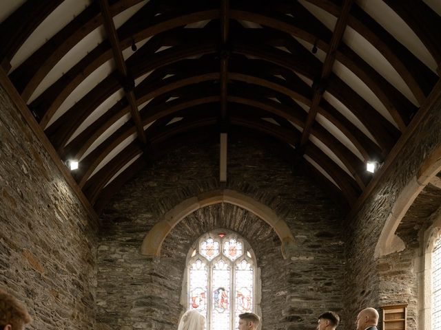 Mikki and James's Wedding in Fowey, Cornwall 32