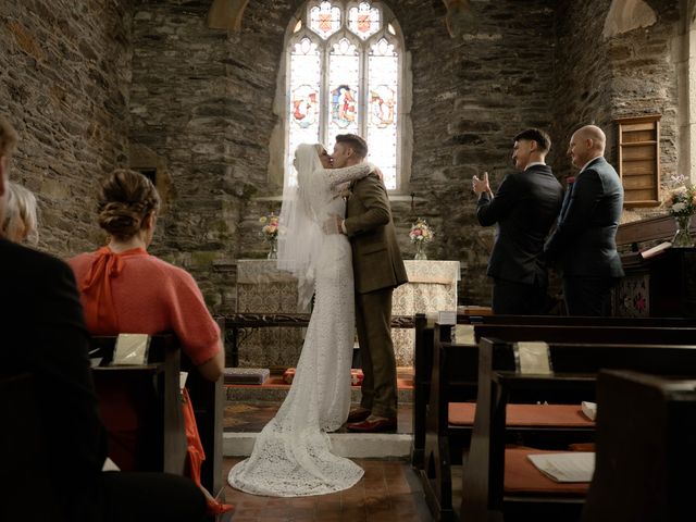 Mikki and James's Wedding in Fowey, Cornwall 35