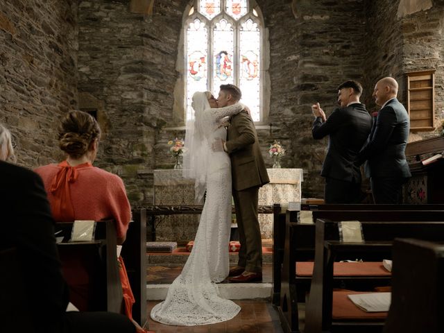 Mikki and James's Wedding in Fowey, Cornwall 36