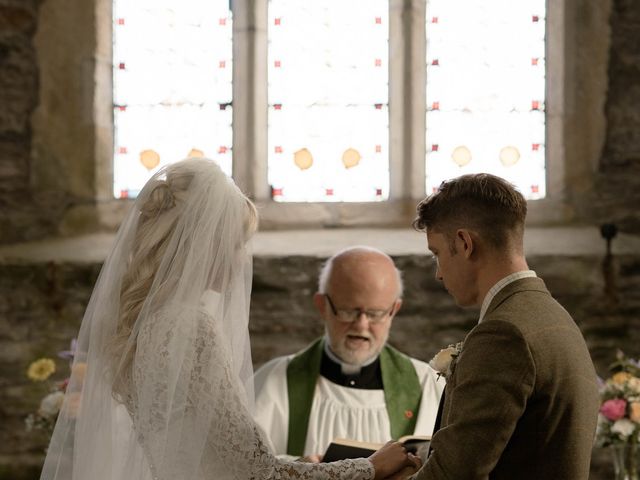 Mikki and James's Wedding in Fowey, Cornwall 38