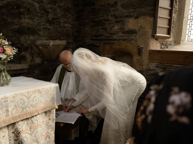 Mikki and James's Wedding in Fowey, Cornwall 40