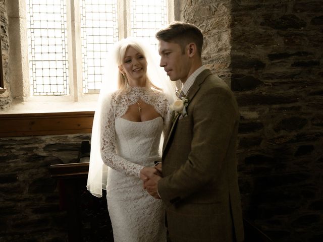 Mikki and James's Wedding in Fowey, Cornwall 41