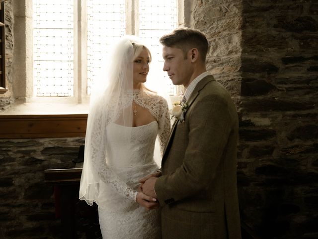 Mikki and James's Wedding in Fowey, Cornwall 42