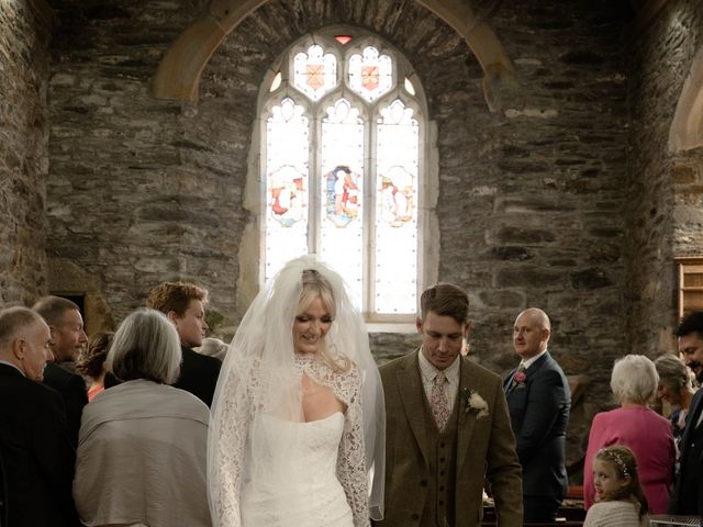 Mikki and James's Wedding in Fowey, Cornwall 44