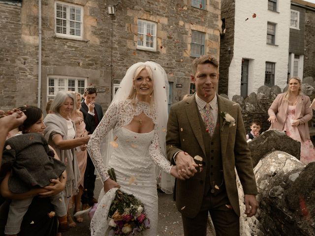 Mikki and James's Wedding in Fowey, Cornwall 46