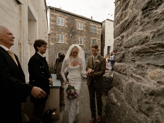 Mikki and James's Wedding in Fowey, Cornwall 47