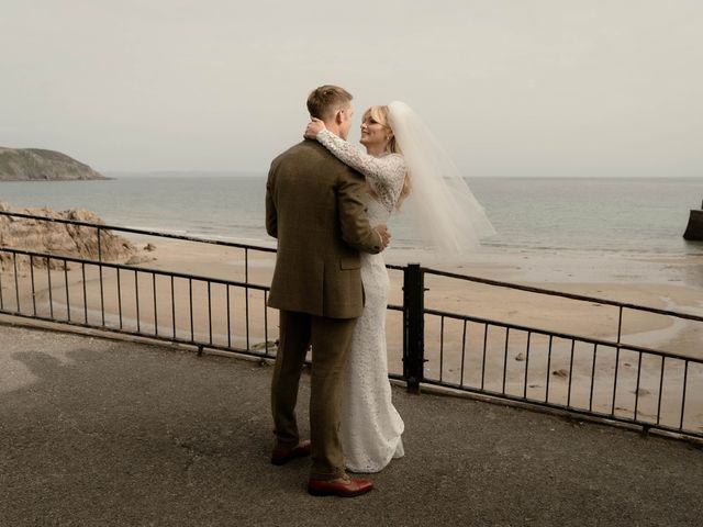 Mikki and James's Wedding in Fowey, Cornwall 50