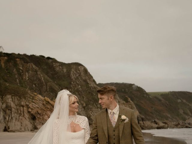 Mikki and James's Wedding in Fowey, Cornwall 55