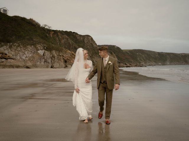 Mikki and James's Wedding in Fowey, Cornwall 56