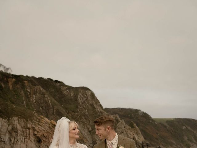 Mikki and James's Wedding in Fowey, Cornwall 57