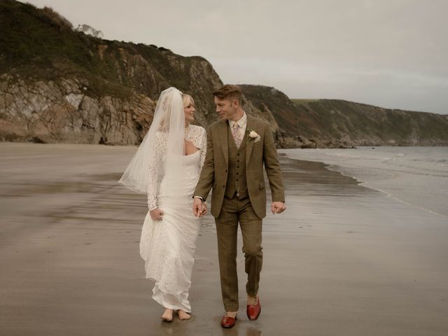 Mikki and James's Wedding in Fowey, Cornwall 58