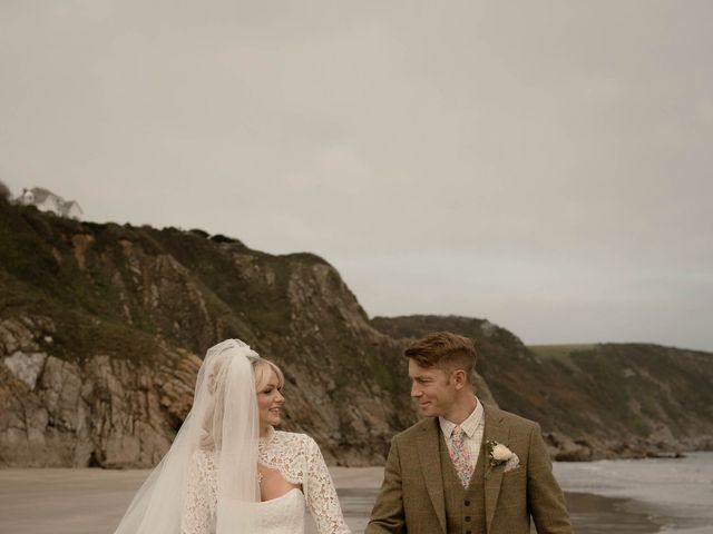 Mikki and James's Wedding in Fowey, Cornwall 59