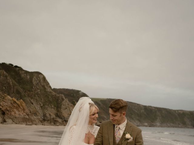 Mikki and James's Wedding in Fowey, Cornwall 60