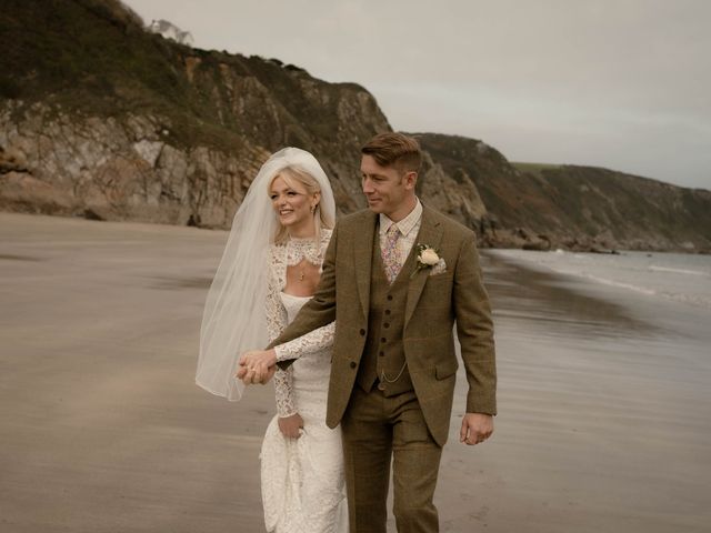 Mikki and James's Wedding in Fowey, Cornwall 61