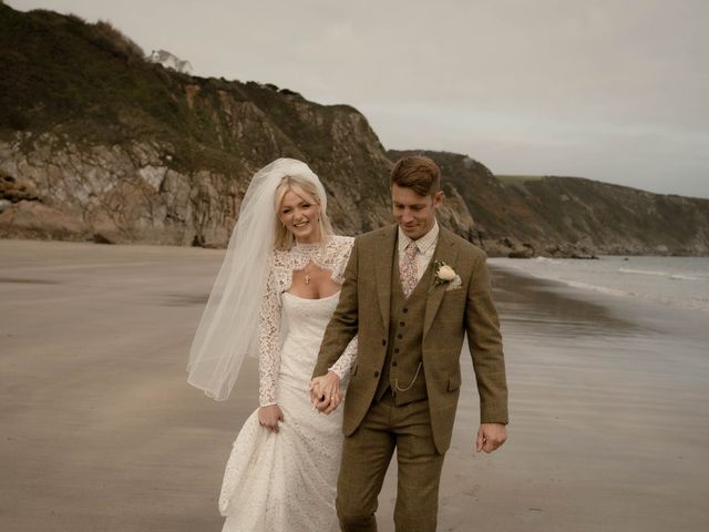 Mikki and James's Wedding in Fowey, Cornwall 62