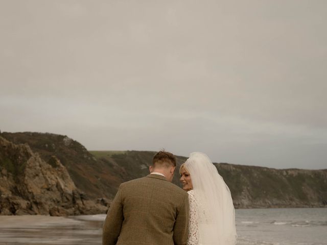 Mikki and James's Wedding in Fowey, Cornwall 64
