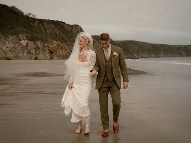 Mikki and James's Wedding in Fowey, Cornwall 65