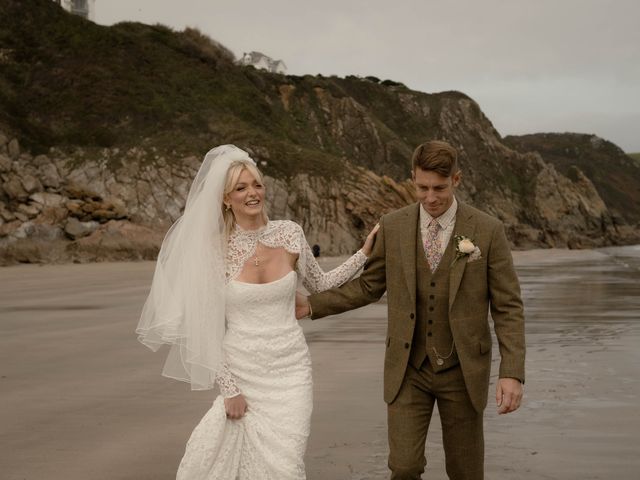 Mikki and James's Wedding in Fowey, Cornwall 69