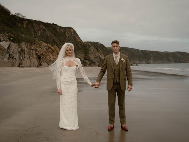 Mikki and James's Wedding in Fowey, Cornwall 74