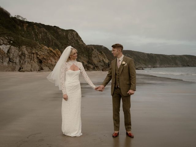 Mikki and James's Wedding in Fowey, Cornwall 75